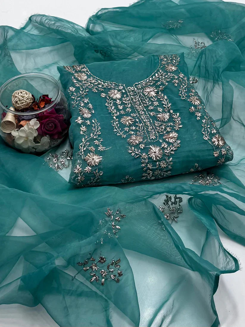 2 Pce organza Heavy LCD Gotta work